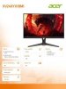 Acer Monitor 23.8 cala XV240YX1BMI IPS 200Hz 1ms 2XHDMI DP